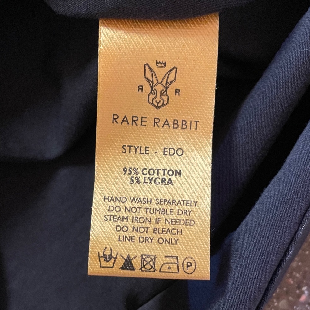 Rare Rabbit Navy Graphic Tee - Picture 6 of 6
